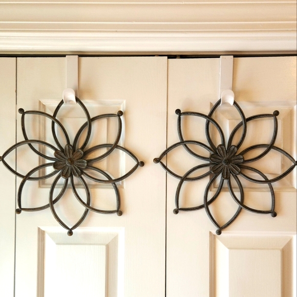 Other - Indoor / Outdoor Charcoal Gray Wall Decor, 13.5 Inches Width & Length